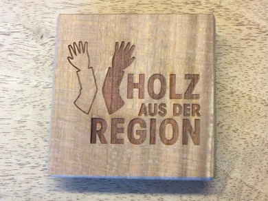 Magnet mit Logo