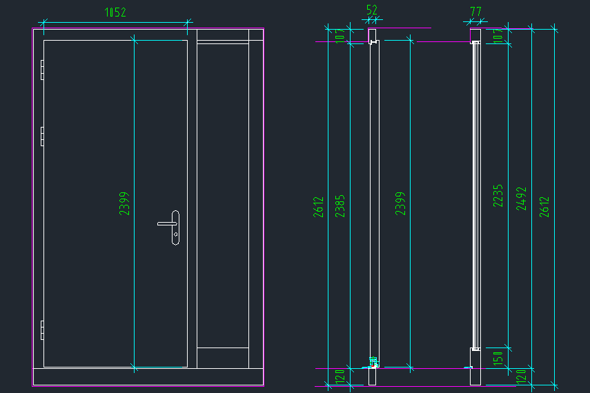 Haustür Plan